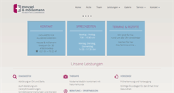 Desktop Screenshot of hausarzt-krefeld.de